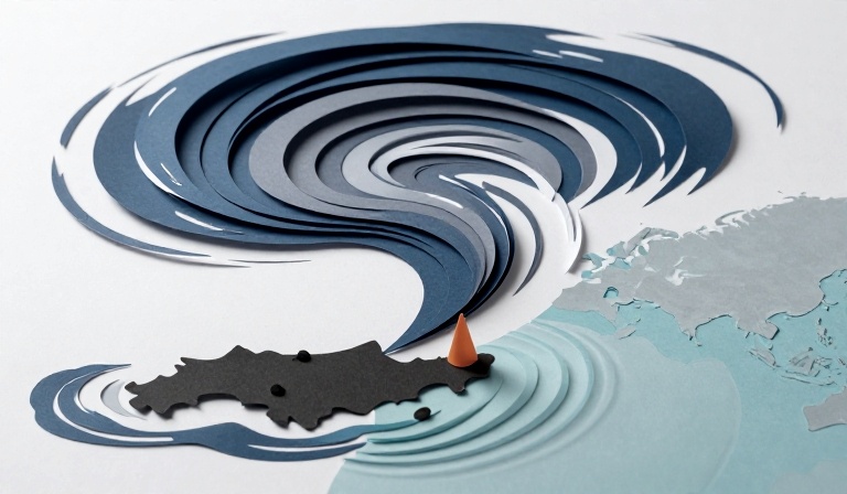 Typhoon Dolphin hits Okinawa, cancels flights, alerts