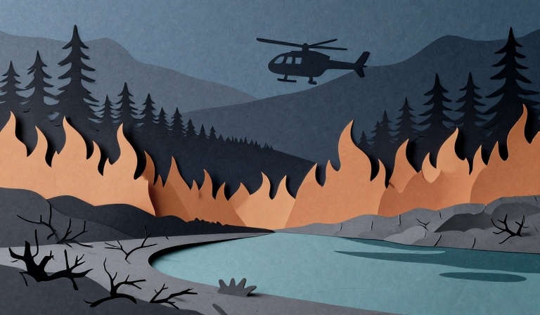 British Columbia Declares Emergency as Wildfire Forces 20,000 to Evacuate