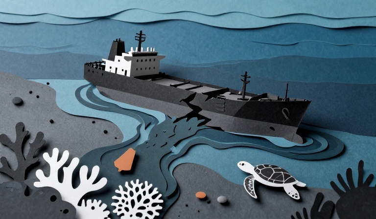 Oman works to contain oil spill from grounded tanker