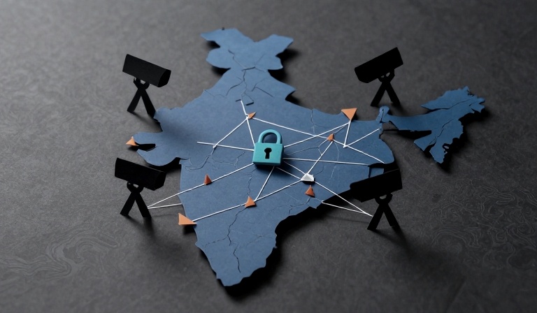India Arrests 253 Suspects in Multistate Crackdown on Pakistan-Based Network