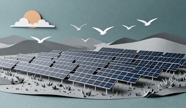 Study: China's Solar Expansion Linked to Bird Diversity Decline