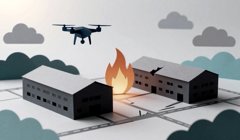 Ukrainian drones hit Ozon warehouse in Russia Aug. 22
