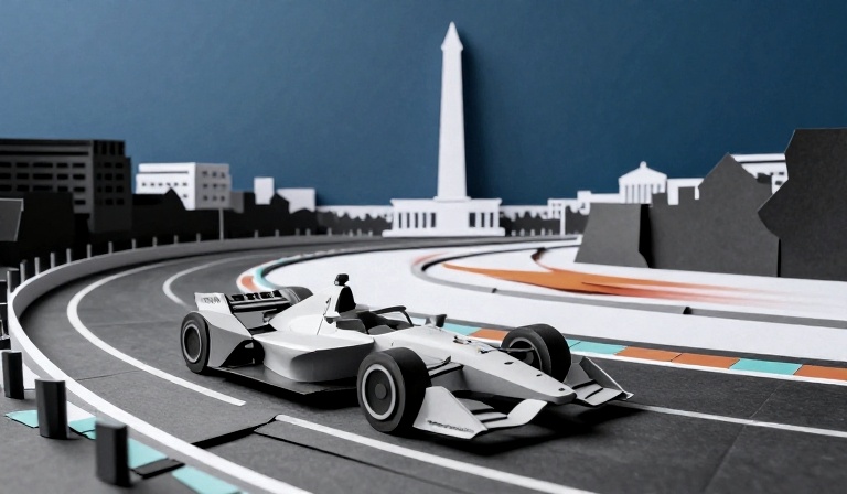 IndyCar tests new street circuit for Freedom 250 Grand Prix