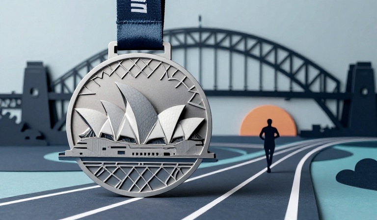 Sydney Marathon finishers medals feature incorrect Munich stadium, organisers retain them