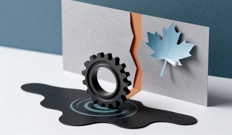 Canadian Dollar Weakens on Trade Tensions, Oil Price Drop