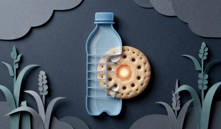 Scientists turn plastic waste into edible protein cookies